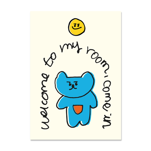 cooshong poster _ blue bear